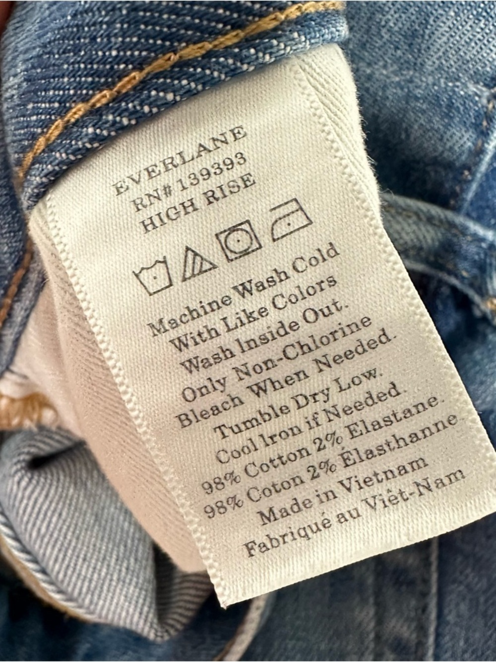 Everlane The Way High Skinny Leg Ankle Jeans Size 29 - Picture 8 of 8